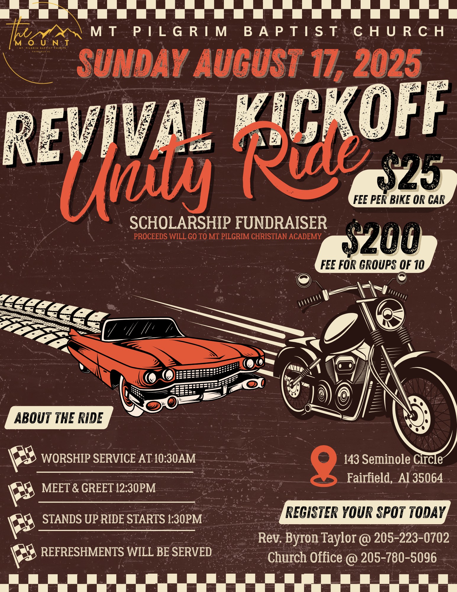 Revival Kickoff Unity Ride